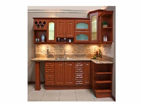 Bisagras abatibles para puertas y armarios de cocina para apertura hacia arriba. Foto: Mueble de Cocina de Madera de Jeconstrucciones ...