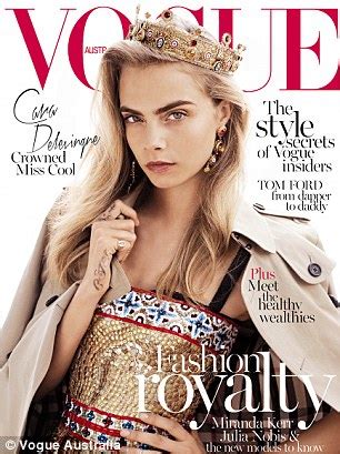 Teen Cara Delevigne Covers Vogue Australia Magazine