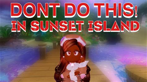 Doing This At Sunset Island Can Get You Banned Permanently From Royale