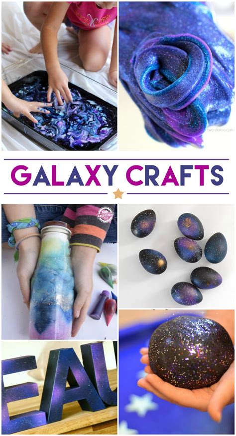 16 Cool Galaxy Crafts Galaxy Crafts Crafts For Kids Diy Crafts For Kids