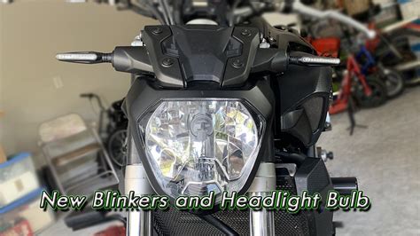 How To Install Blinkers Front And Rear And Change The Headlight Bulb