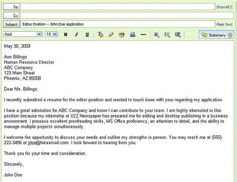 Email cover letter and cv. Emailing etiquette for resume
