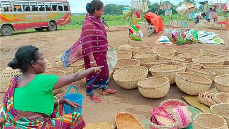 Local Handicraft Bamboo Made At Birbhum District In Bengal Youtube