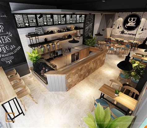 Thiết Kế Quán Cafe Jiboo Interiordesigncafe Cafe Shop Design Coffee