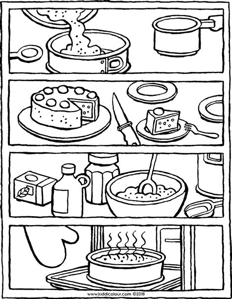 Ausmalbilder muffins orginalpinettesbrassband elegant kuchen in kuchen ausmalbilder. Was machst du zuerst, wenn du einen Kuchen backst ...