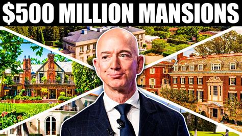 Jeff Bezos Insane 500 Million Mansions Collection Youtube