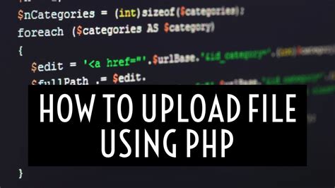 How To Upload File Using Php Youtube