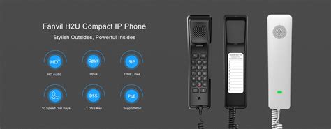 Fanvil H2u Compact Ip Phone Starmount Solutions Limited
