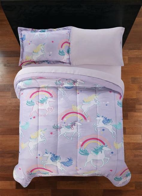 Your Zone Unicorn Bed In A Bag Coordinating Bedding Set