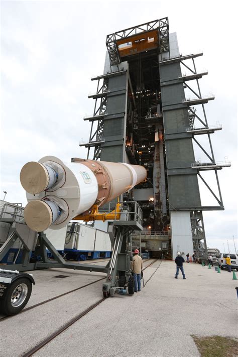 Photos Atlas V Rocket Assembly For Space Station Cargo Run Cygnus Oa