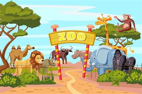 But if i ran the zoo, said young gerald mcgrew, i'd make a few changes. Cartoon zoo design vectors 01 free download