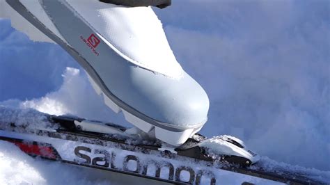 Cross Country Skiing Salomon Aero 7 Skin Ski Review Youtube