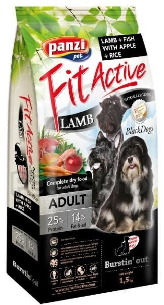 Vásárlás Panzi Fitactive Hypoallergenic Black Dogs Lamb 15 Kg