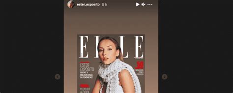Ester Expósito éblouissante En Couverture De Elle Portugal Mce Tv