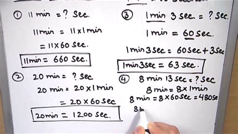 How To Convert Minutes To Seconds And Seconds To Minutes Hours Minutes