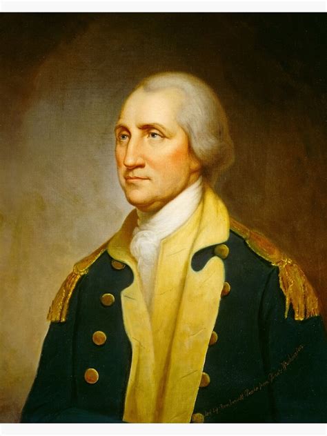 George Washington 1859 By Rembrandt Peale Poster By High Resolution