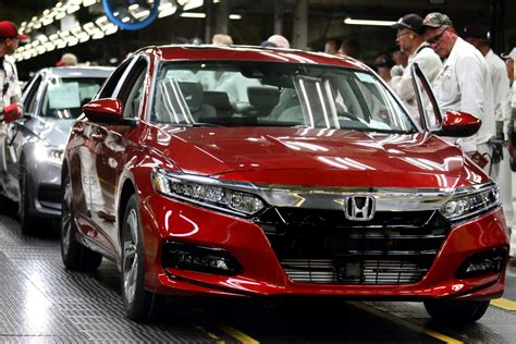 Honda 2018 Production Results Show Rise In Us Auto Production Honda