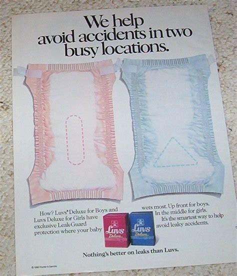 Luvs Disposeable Diapers 1990 Luvs Diapers Huggies