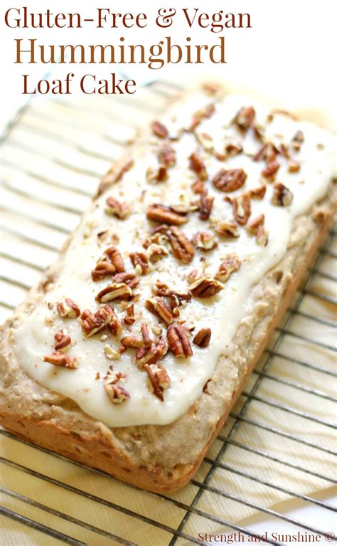 Jump to recipe print recipe. Gluten-Free Hummingbird Loaf Cake (Vegan)