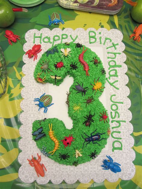 Bug Cake For Bug Birthday Party This Is Simple Enough One Number For