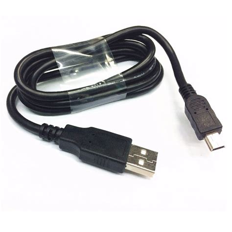 Mini Usb Pc Power Charger Data Sync Cable Cord Lead For Coby Mp3mp4