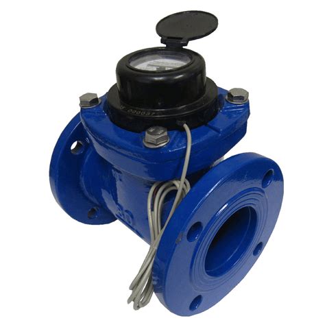 3 Inch Totalizing Water Meter With Pulse Output Flanged