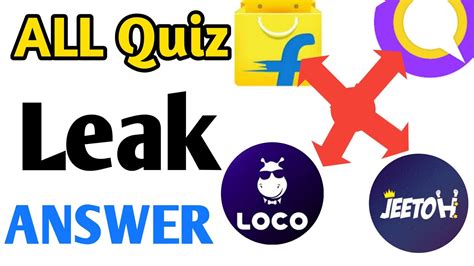 Online, article, story, explanation, suggestion, youtube. All Quiz leak answer trick 100% Working with live proof ...