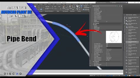 Autocad Plant 3d Pipe Bend Youtube