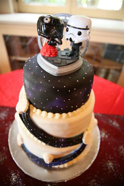 Star Wars Wedding Cake Rgeekweddings