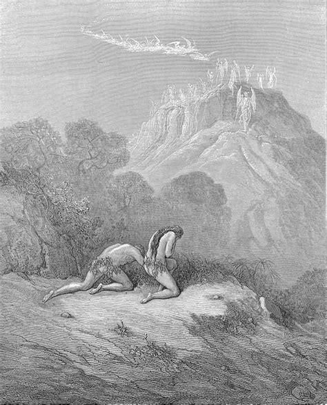 Paul Gustave Dore Adam And Eve 1877 Descripción De La Obra Arthive