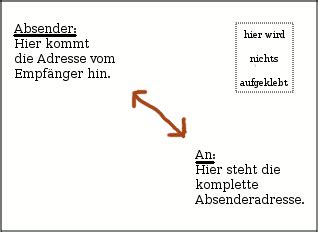 Natürlich muss eine briefmarke drauf. Trick 17 - Porto Sparen bei Brief oder Karte