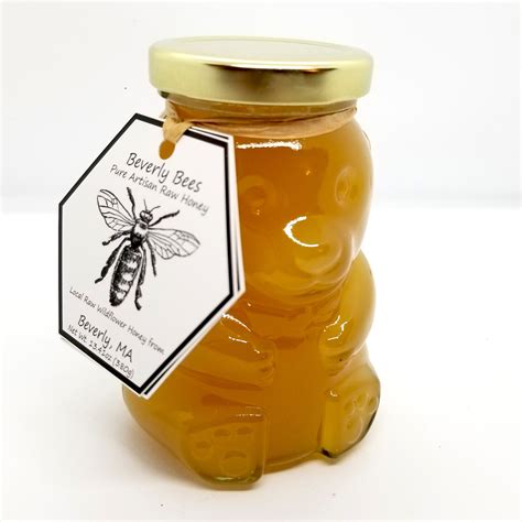 raw honey bear jar beverly bees