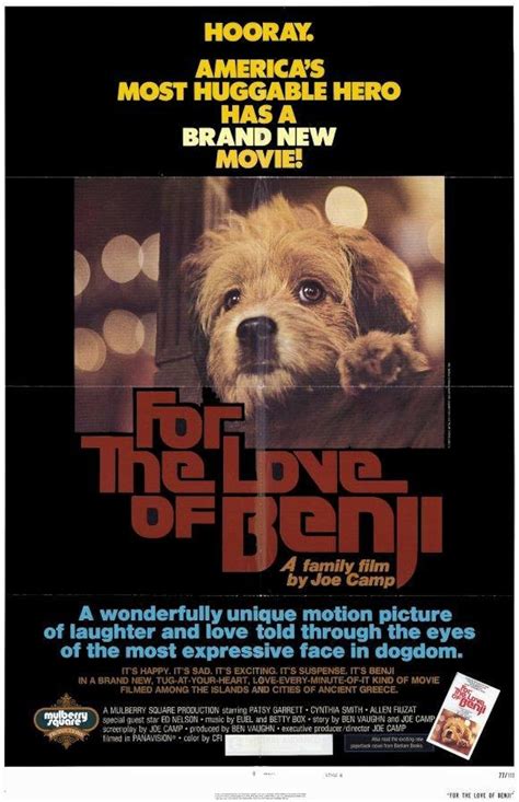 For The Love Of Benji 1977 Imdb