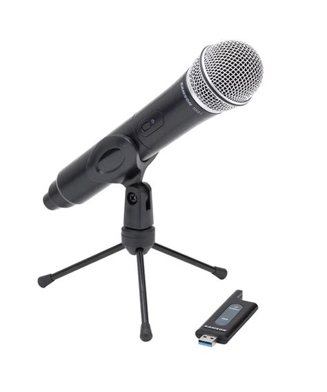 If you have a desktop pc our top pick for a computer microphone in 2021 is the blue yeti. Samson Stage X1U USB Wireless Handheld Microphone System