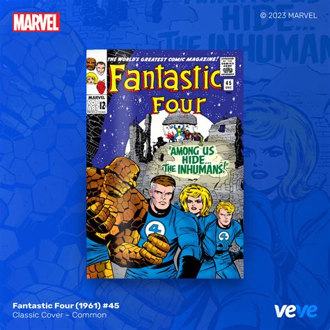 Marvel Digital Comics — Fantastic Four 1961 45 Veve Digital