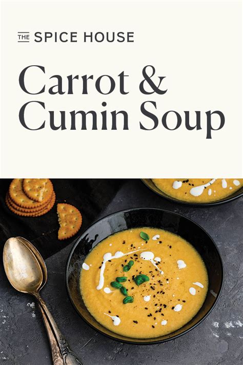 This Carrot And Cumin Soup Recipe Based On A Traditional Middle