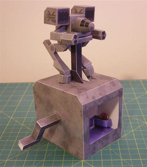 Walking Papercraft Mech Warrior Paper Crafts Automata Paper Models