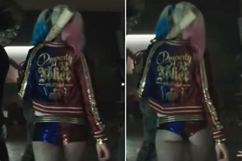 Were Margot Robbie S Hotpants Photoshopped Even Smaller In Suicide