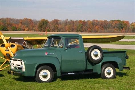 Meadow Green 1956 Ford Truck 1956 Ford F100 Old Ford Trucks New