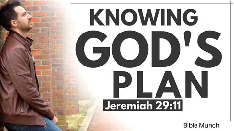 Gods Plan Jeremiah 2911 What Is Gods Plan For My Life For I