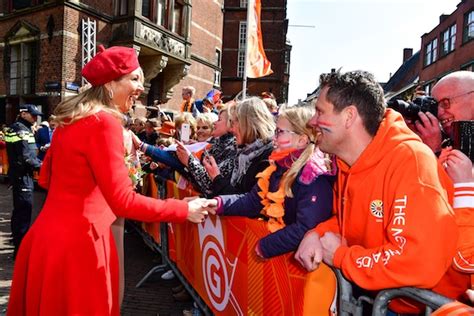 Royals Celebrate Kings Day In Groningen King Talks To Gas Quake