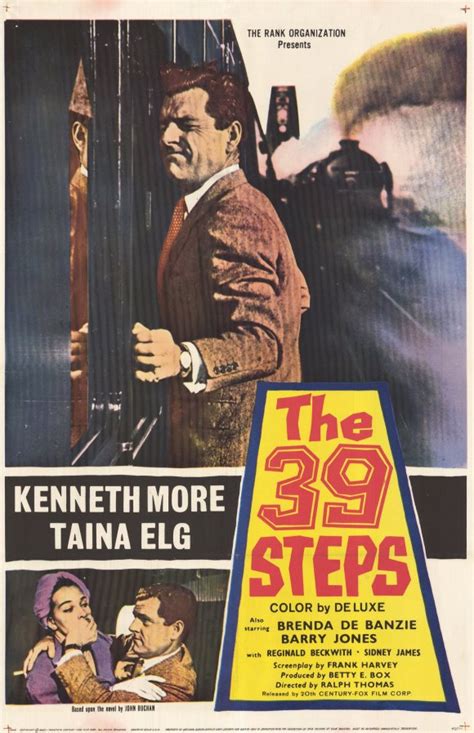 The 39 steps (1959) cast and crew credits, including actors, actresses, directors, writers and more. The 39 Steps Movie Posters From Movie Poster Shop