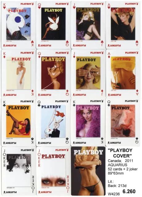 Spielkarten Playing Cards Erotic Sexy Nude Pin Up Kanada Playboy