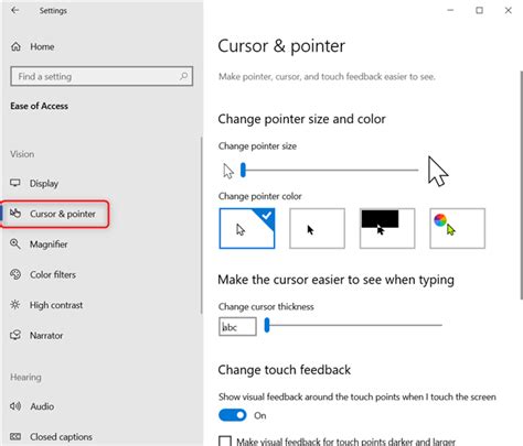 How To Change The Mouse Pointer Size And Color In Windows 10 Digital