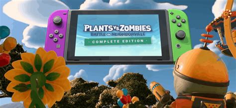 Plants Vs Zombies Battle For Neighborville Set To Debut On The Switch