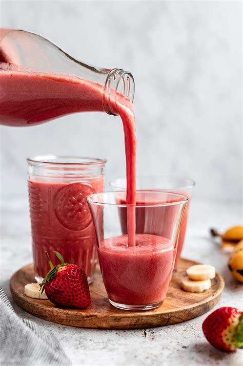 Vitamin C Strawberry Orange Banana Smoothie Ambitious Kitchen