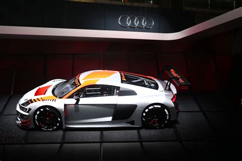 Audis New R Lms Gt Race Car Unveiled At Paris Motor Show Evo