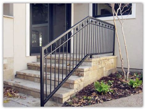 We understand the statement that wrought iron railings can make within a residence or commercial building, and we believe that every elegant staircase deserves a custom, hand forged handrail system. Rustproof Wrought Iron Railings Metal Railing Outdoor ...