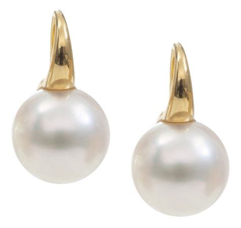 Paspaley South Sea Pearl Earrings In 18ct Gold Earrings Jewellery