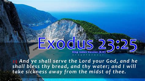 Exodus 2325 Kjv And More In 2023 Bible Verse Pictures Bible Verse